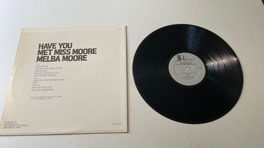 Melba Moore Have You Met Miss Moore Used Vinyl LP VG+\VG+