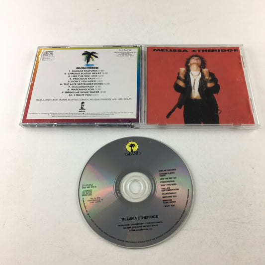 Melissa Etheridge Melissa Etheridge Used CD VG\VG