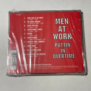 Men At Work Puttin' In Overtime Used CD M\NM