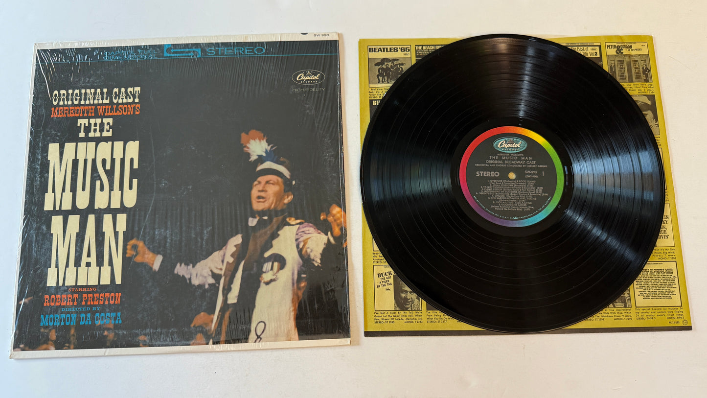 Meredith Willson Meredith Wilson's The Music Man - Original Cast Used Vinyl LP VG+\VG+