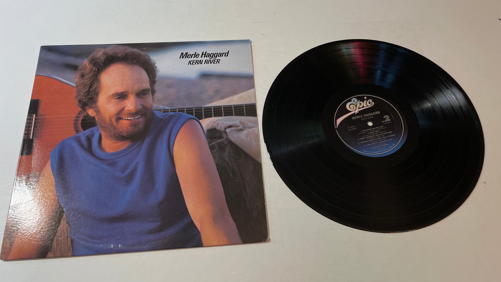 Merle Haggard Kern River Used Vinyl LP VG+\VG+ - Slow Turnin Vinyl