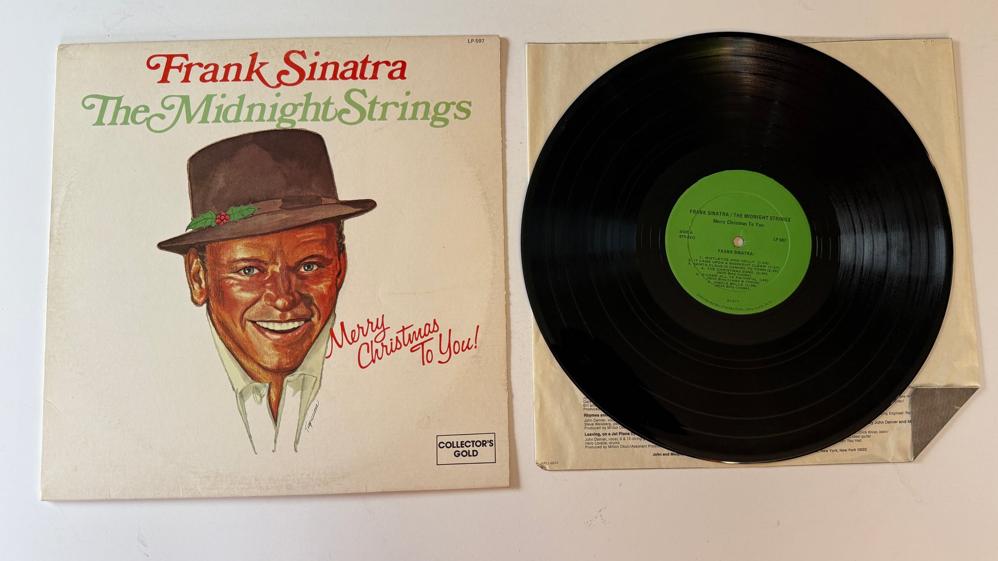 Frank Sinatra Merry Christmas To You! Used Vinyl LP VG+\VG