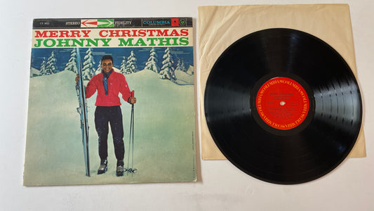 Johnny Mathis Merry Christmas Used Vinyl LP VG+\VG