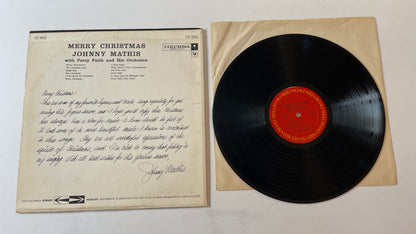 Johnny Mathis Merry Christmas Used Vinyl LP VG+\VG