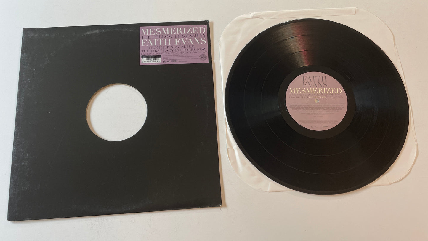 Faith Evans Mesmerized 12" Used Vinyl Single VG+\VG+