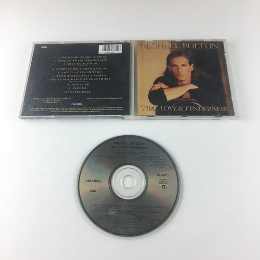 Michael Bolton Time, Love & Tenderness Used CD VG\VG Silver