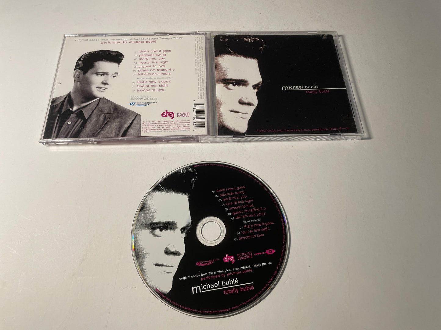 Michael Bublé Totally Bublé Used CD VG+\VG+ Silver