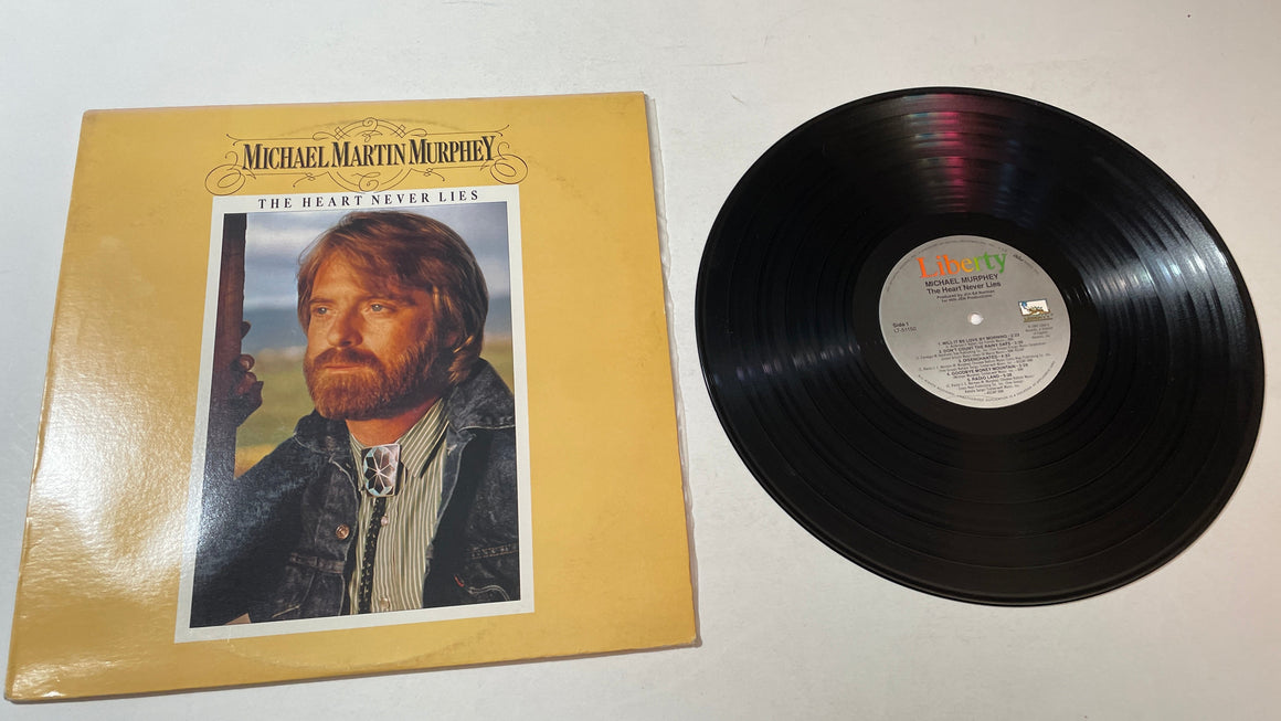 Michael Martin Murphey The Heart Never Lies Used Vinyl LP VG+\VG+