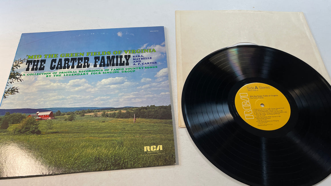 The Carter Family 'Mid The Green Fields Of Virginia Used Vinyl LP VG+\VG+