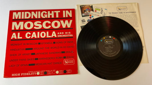 Al Caiola And His Magnificent Seven Midnight In Moscow Used Vinyl LP VG+\VG+
