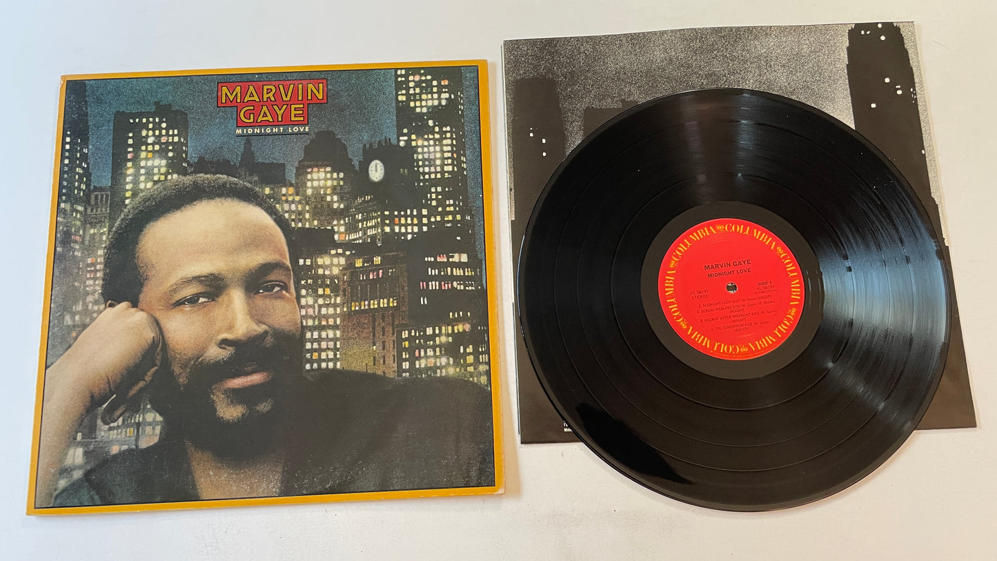 Marvin Gaye Midnight Love Used Vinyl LP VG+\VG+