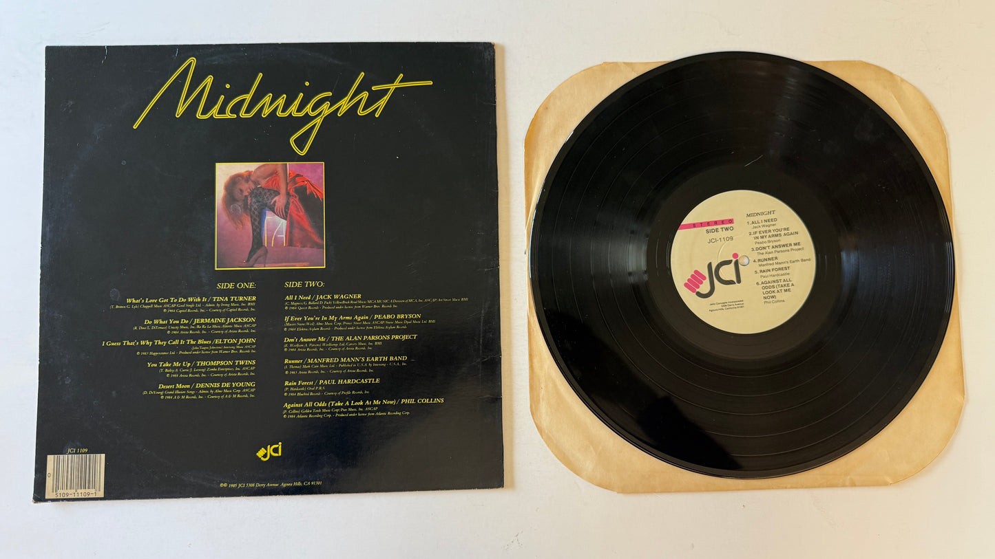 Various Midnight Used Vinyl LP VG+\VG