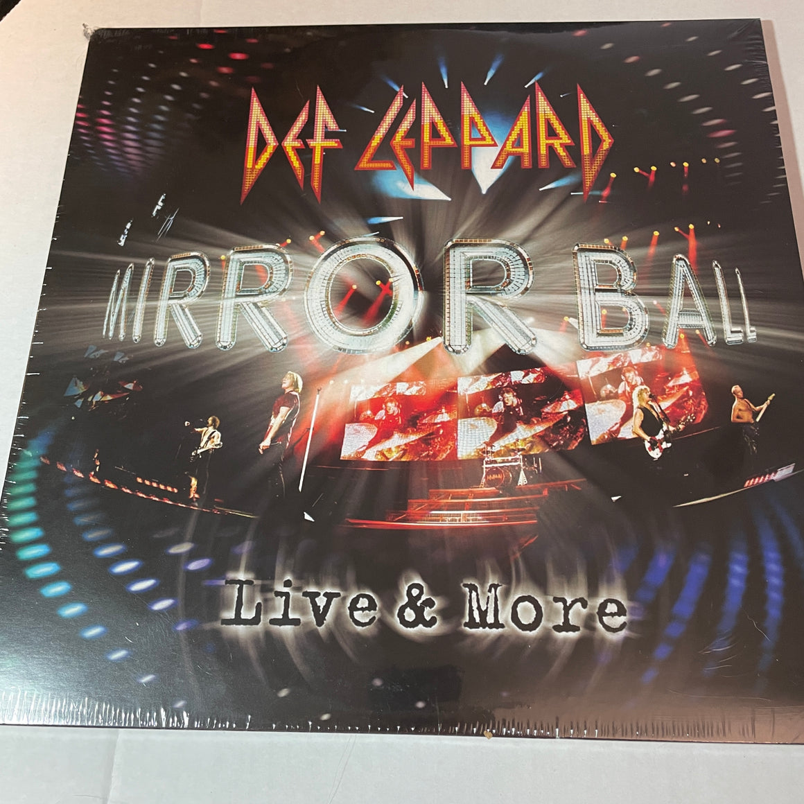 Def Leppard Mirror Ball - Live & More Used Vinyl 3LP M\VG+