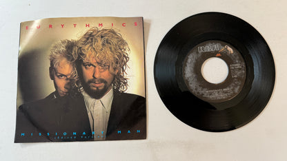 Eurythmics Missionary Man (Edited Version) Used 45 RPM 7" Vinyl VG+\
