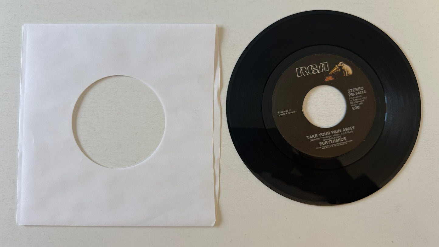 Eurythmics Missionary Man Used 45 RPM 7" Vinyl VG+\
