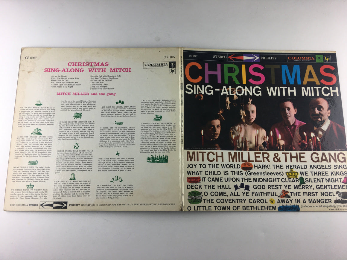 Mitch Miller And The Gang Christmas Sing-Along With Mitch Used Vinyl LP VG+\VG+