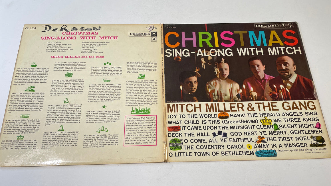 Mitch Miller & The Gang Christmas Sing-Along With Mitch Used Vinyl LP VG\VG