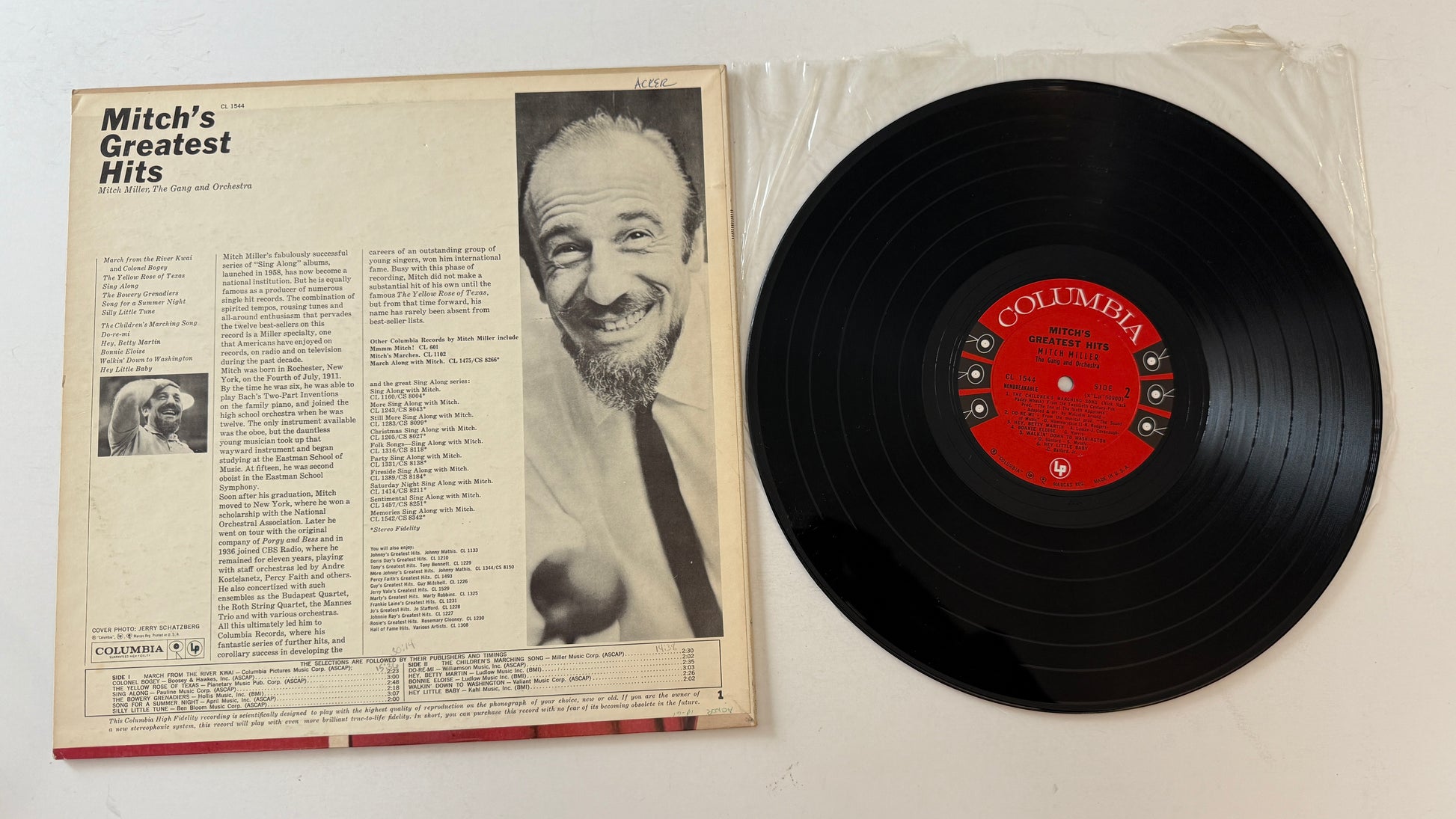 Mitch Miller Mitch's Greatest Hits Used Vinyl LP VG+\VG+