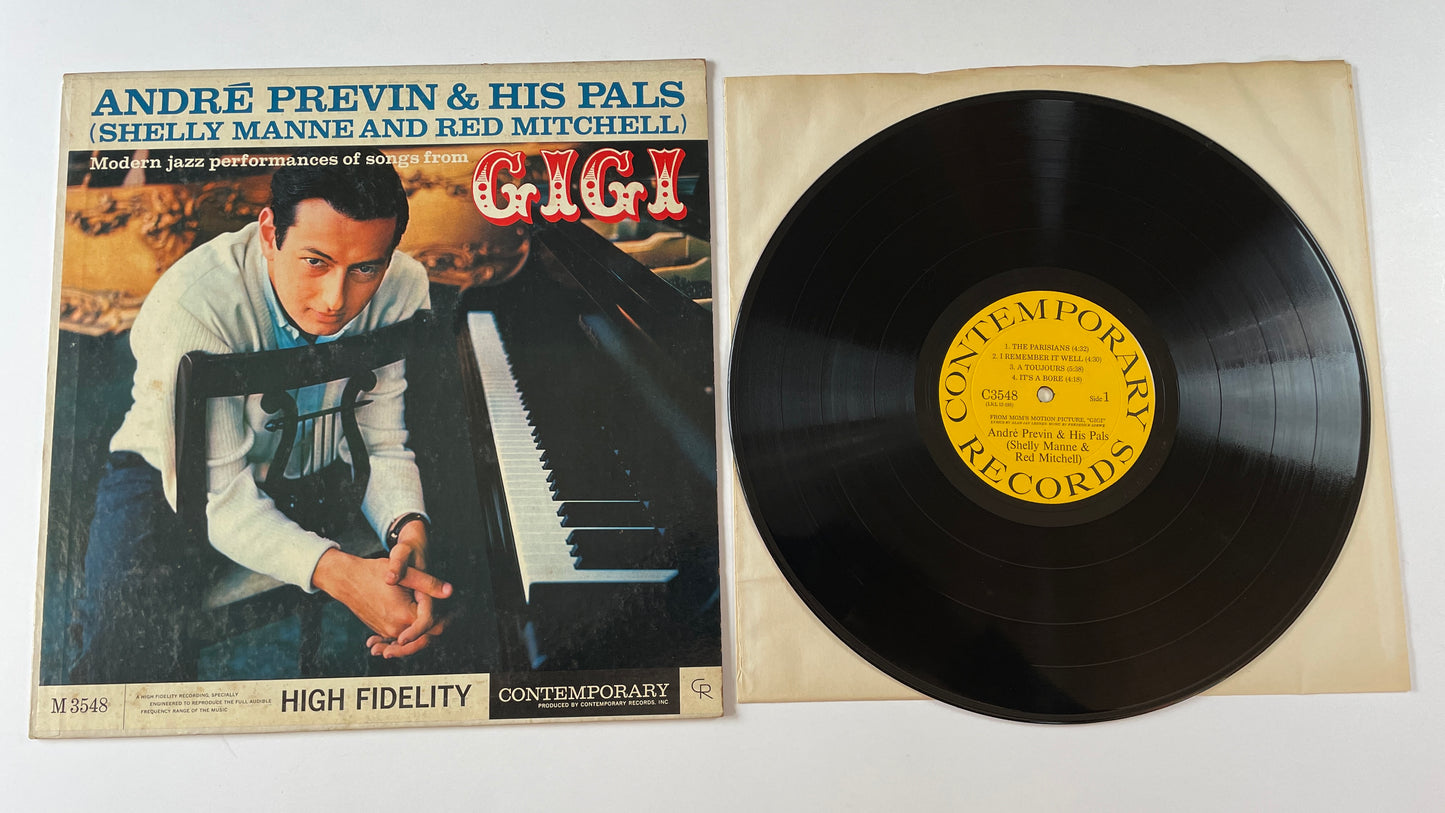 Andr√© Previn & His Pals Modern Jazz Performances Of Songs From Gigi Used Vinyl LP VG+\VG+