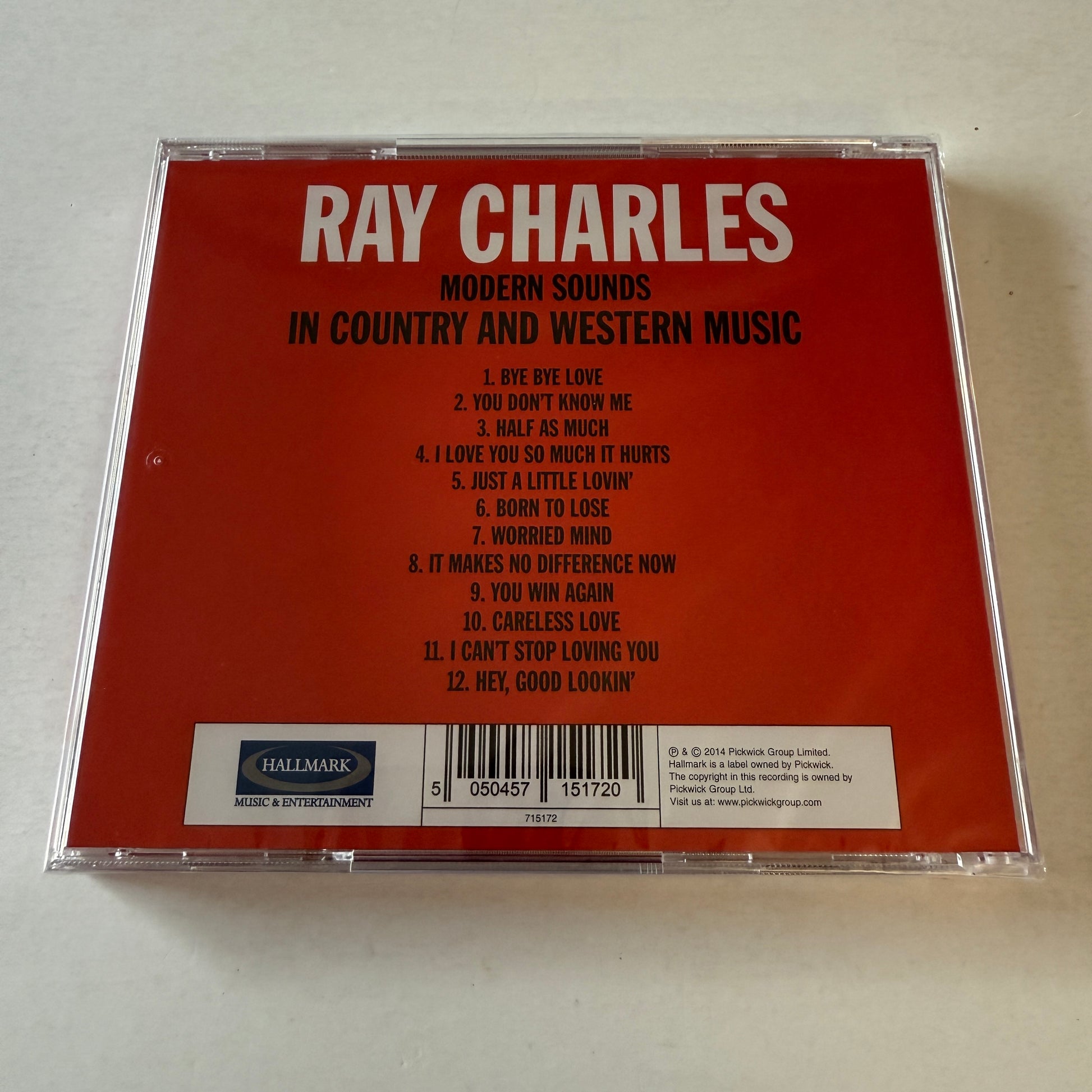 Ray Charles Modern Sounds In Country And Western Music New Sealed CD M\M