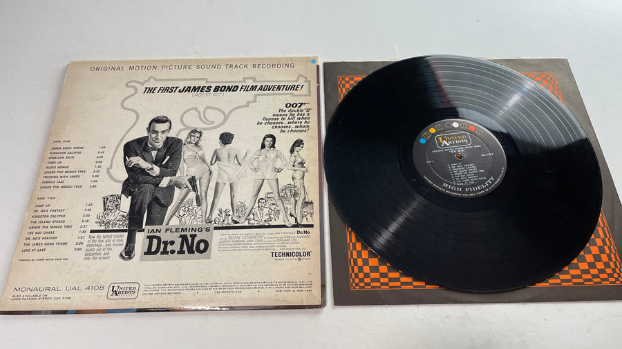 Monty Norman Dr. No Original Sound Track Used Vinyl LP VG+\VG+