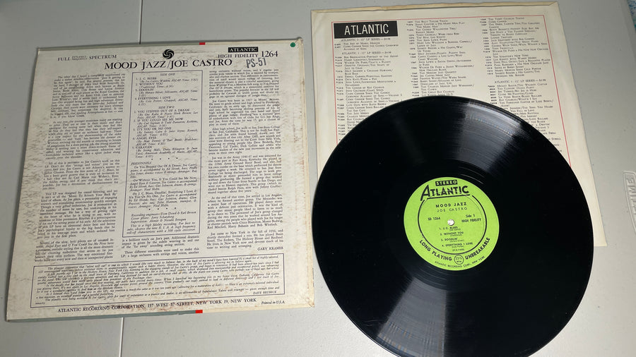 Joe Castro Mood Jazz Used Vinyl LP VG\VG+