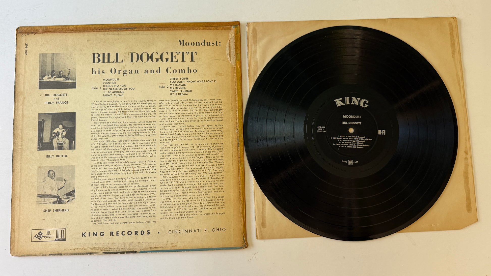 Bill Doggett Moon Dust Used Vinyl LP VG+\G+