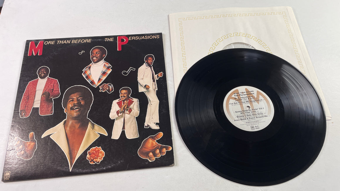 The Persuasions More Than Before Used Vinyl LP VG+\VG
