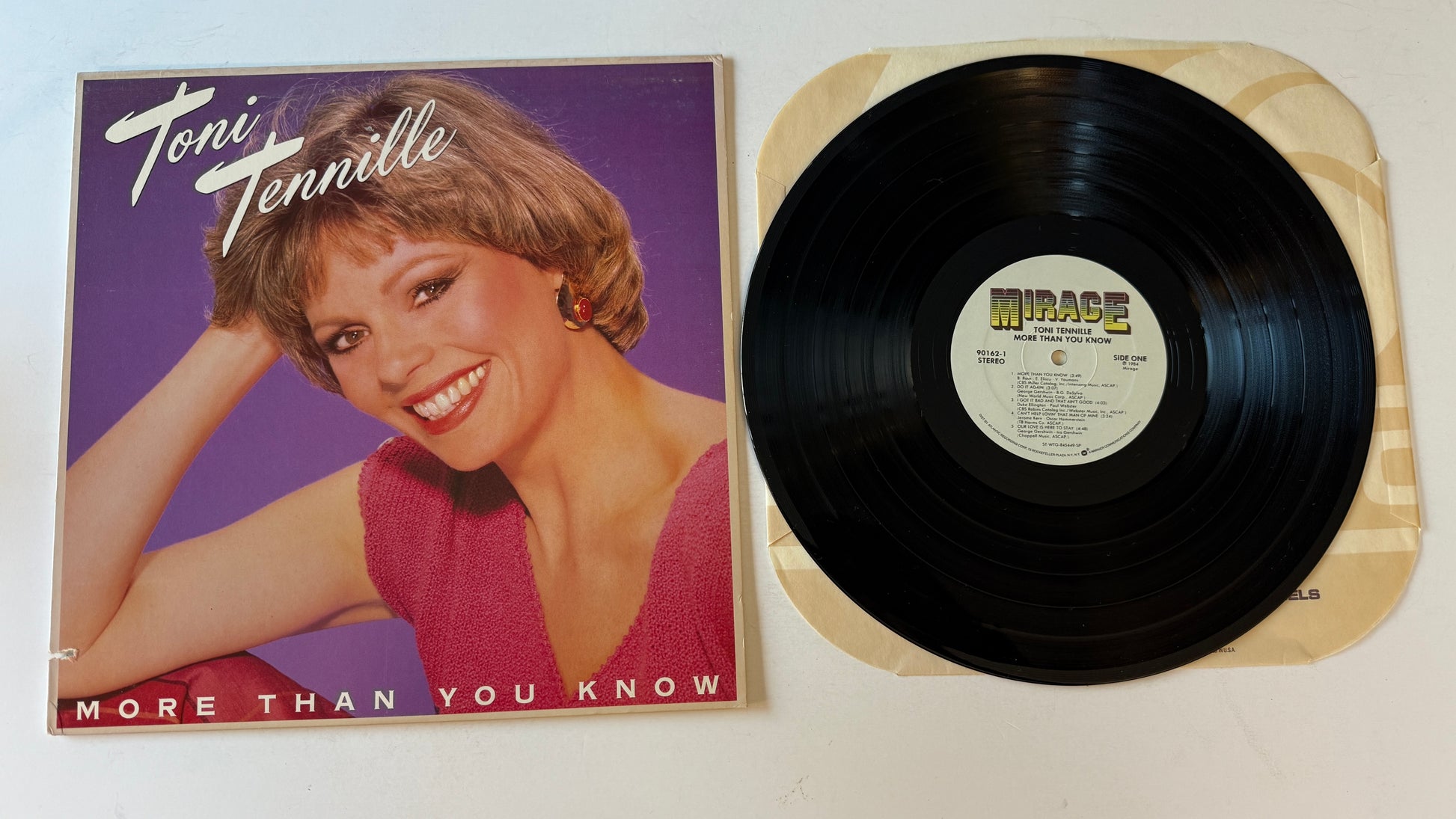 Toni Tennille More Than You Know Used Vinyl LP VG+\VG