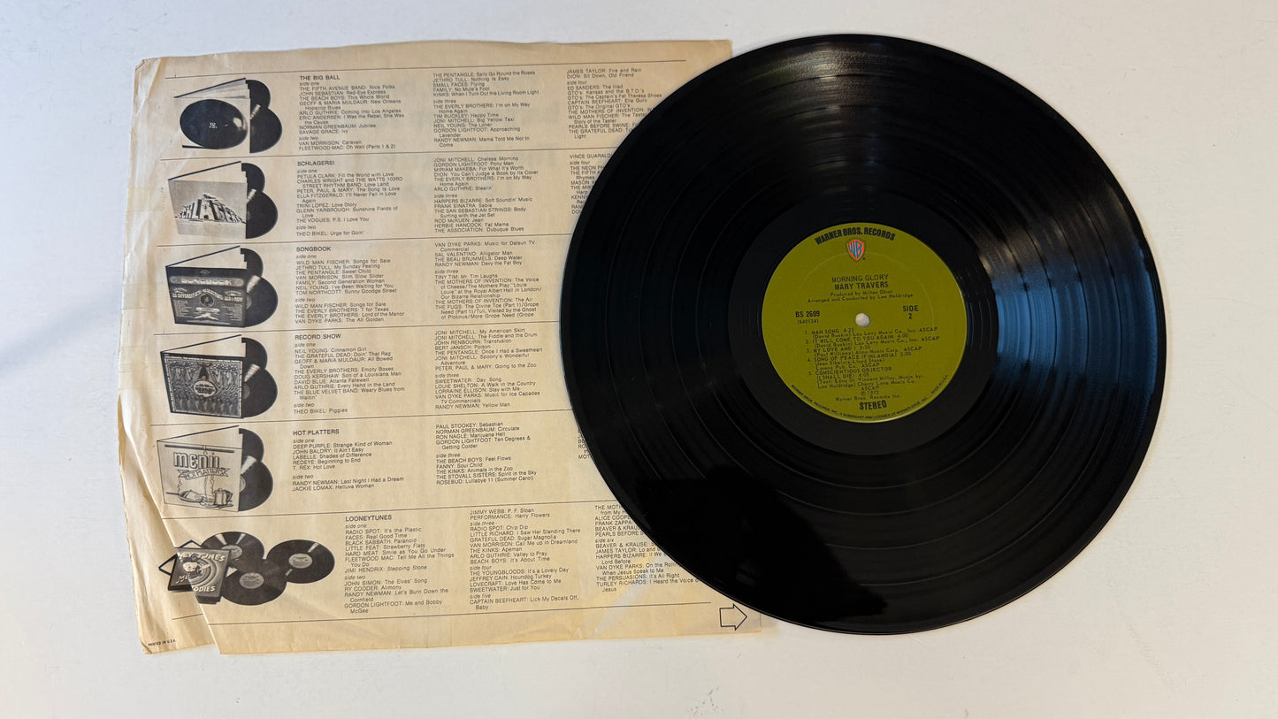 Mary Travers Morning Glory Used Vinyl LP VG+\VG