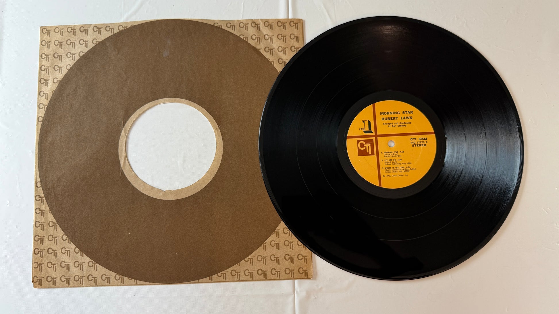 Hubert Laws Morning Star Used Vinyl LP VG+\VG