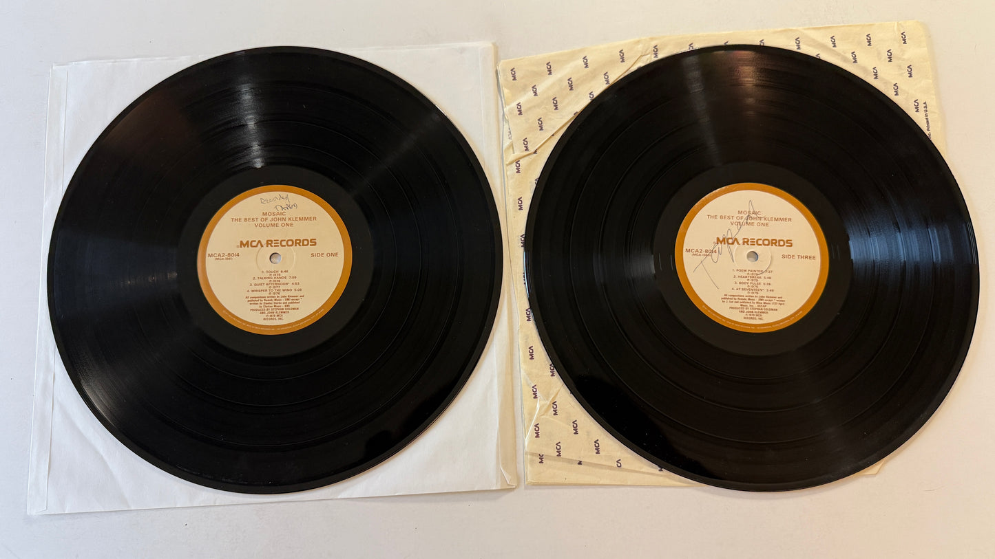 John Klemmer Mosaic Used Vinyl 2LP VG+\VG