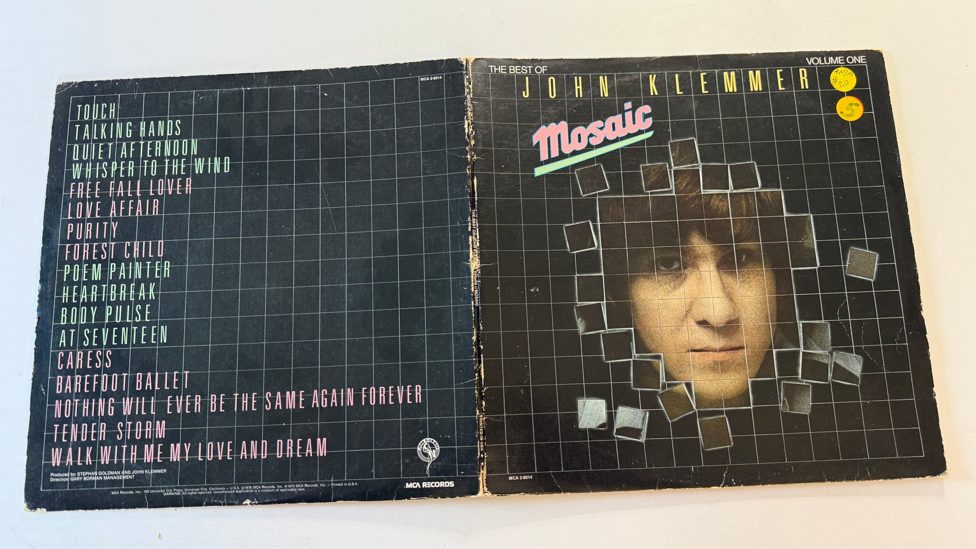John Klemmer Mosaic Used Vinyl 2LP VG+\VG