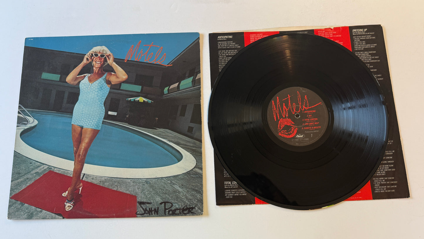 The Motels Motels Used Vinyl LP VG+\VG