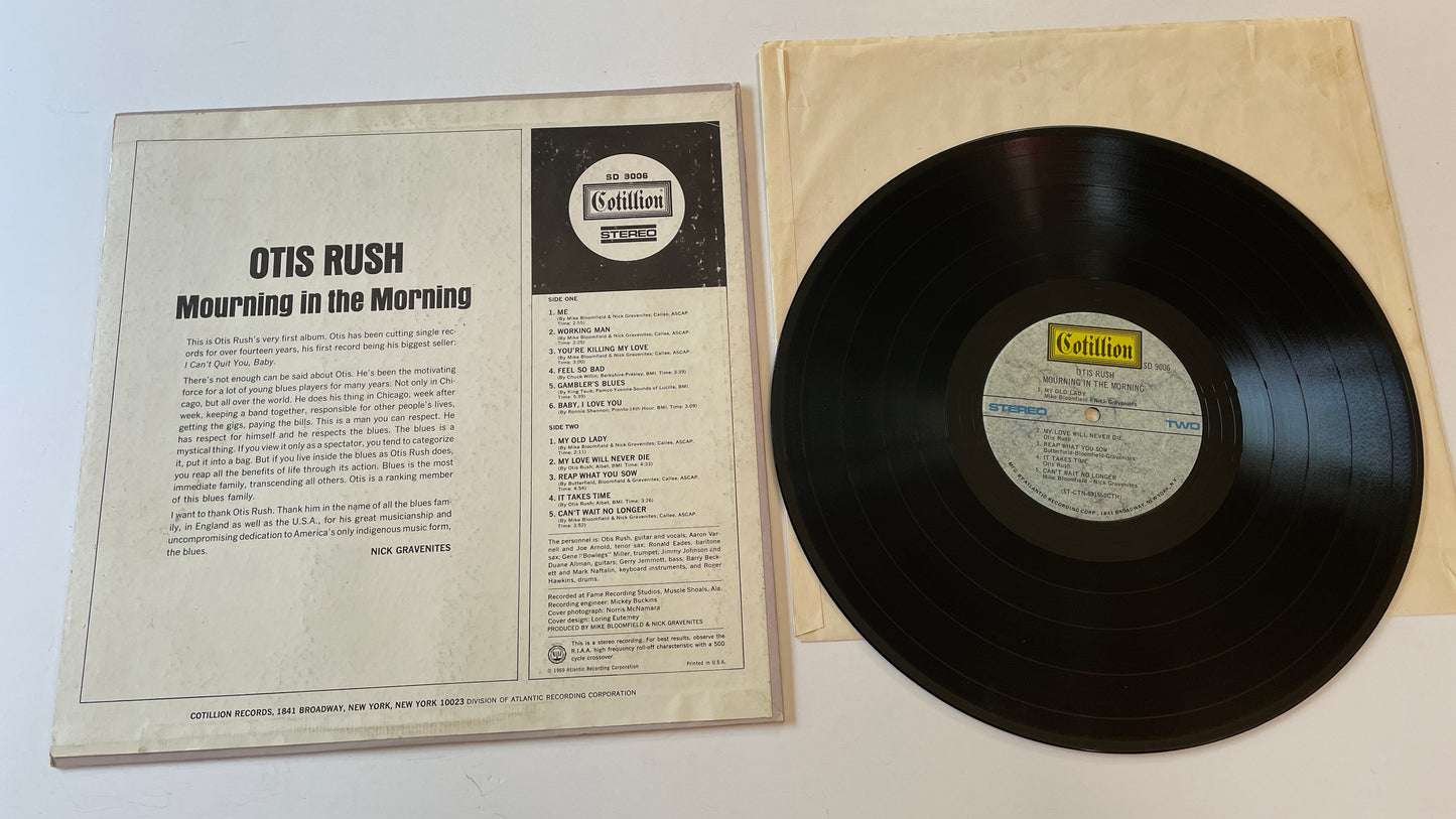 Otis Rush Mourning In The Morning Used Vinyl LP VG+\VG