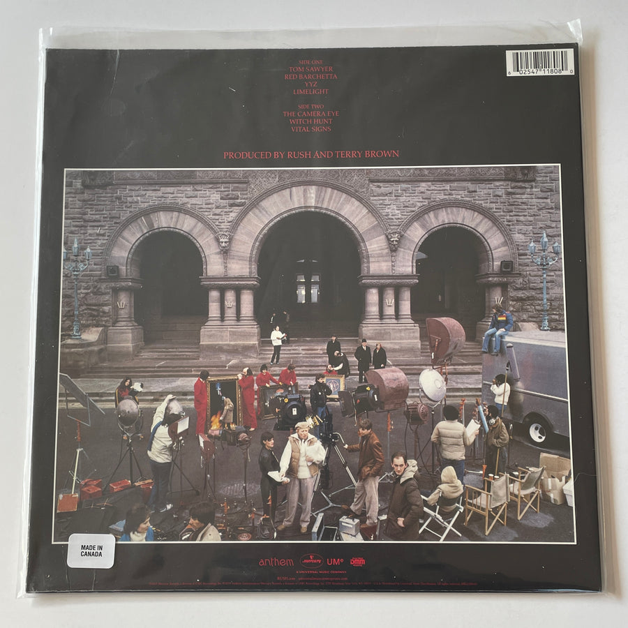 Rush Moving Pictures New 180 Gram Vinyl LP M\NM