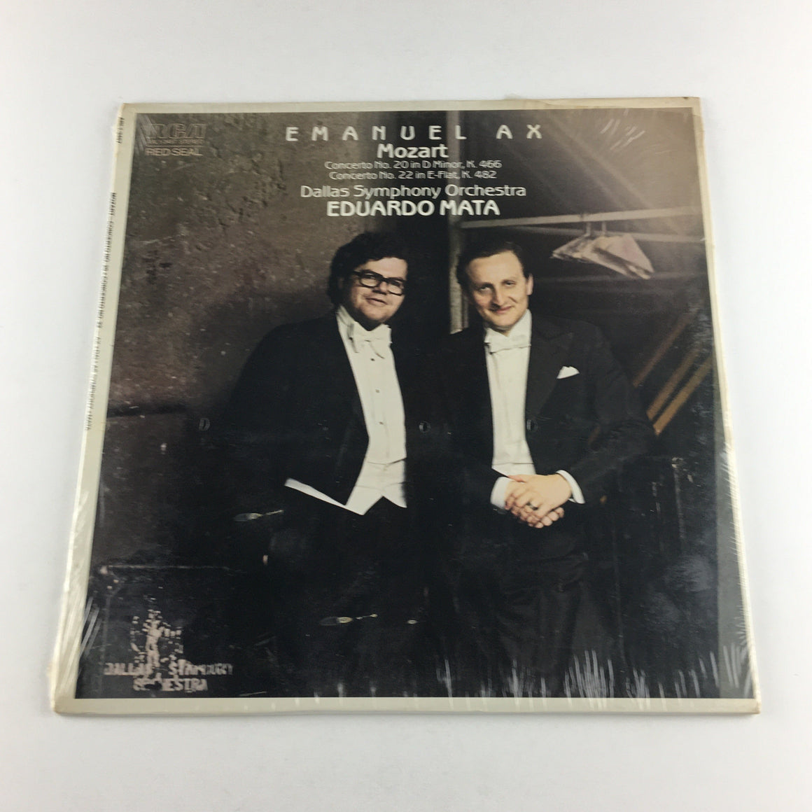 Mozart, Emanuel Ax, Eduardo Mata Mozart Concertos Used Vinyl LP M\VG+