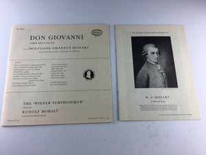 Mozart Vienna Symphony Don Giovanni Used Vinyl Box Set VG+\VG