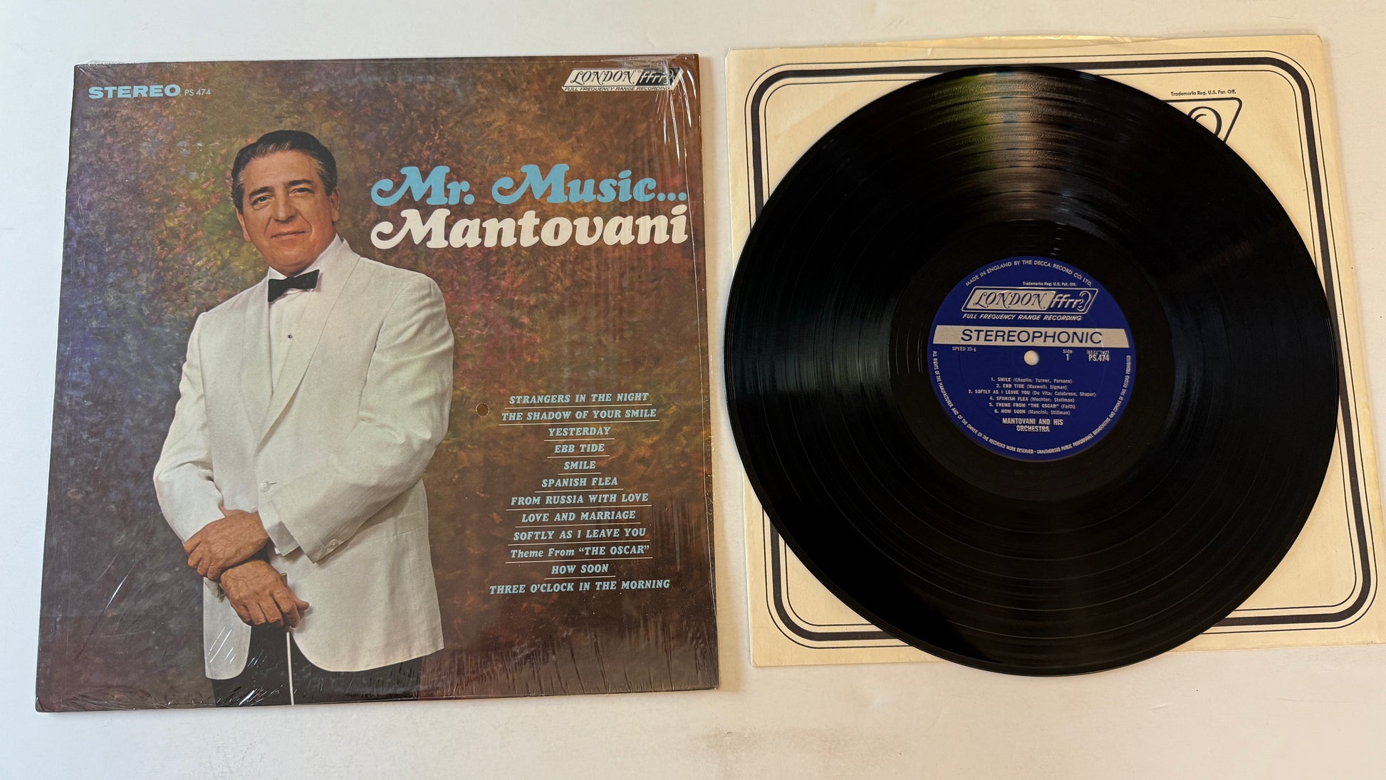 Mantovani Mr. Music...Mantovani Used Vinyl LP VG+\VG+