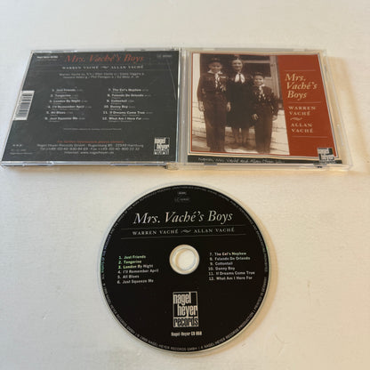 Warren Vaché Mrs. Vaché's Boys Used CD VG+\VG+