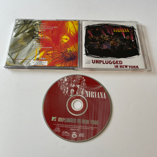 Nirvana MTV Unplugged In New York Used CD VG+\VG