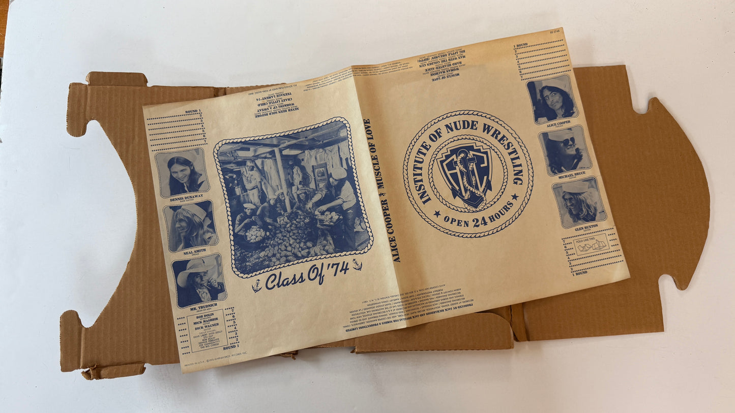 Alice Cooper Muscle Of Love Used Vinyl LP VG\VG