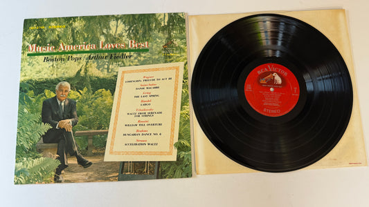 Boston Pops Orchestra Music America Loves Best Used Vinyl LP VG+\VG+