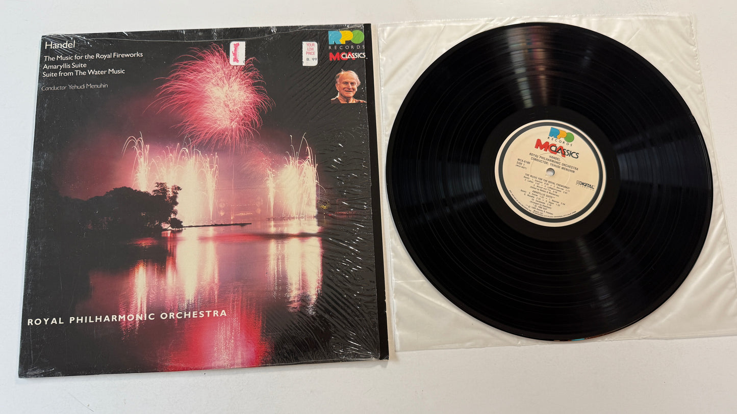 Georg Friedrich Händel Music For The Royal Fireworks / Amaryllis Suite / Suite From The Water Music Used Vinyl LP VG+\VG+