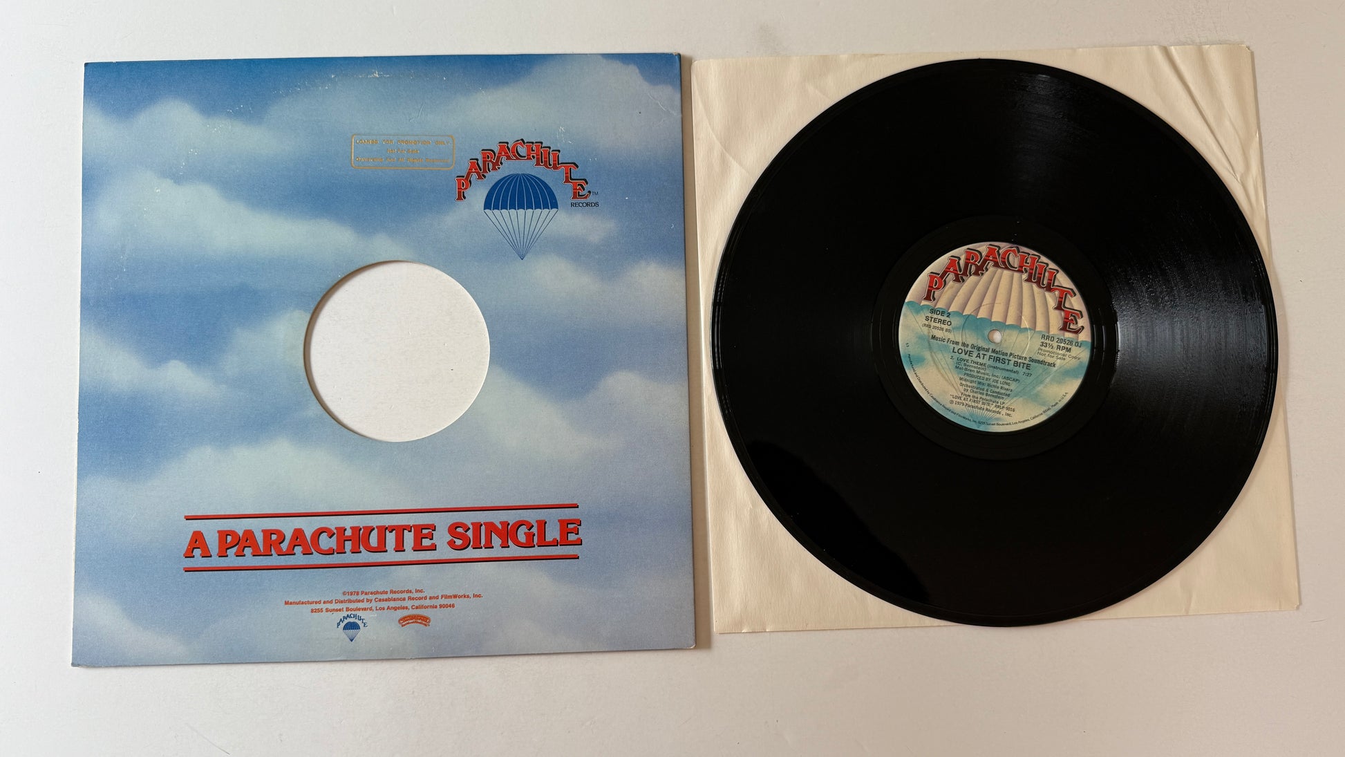 Pat Hodges Music From The Original Motion Picture Soundtrack "Love At First Bite" 12" Used Vinyl Single VG+\VG