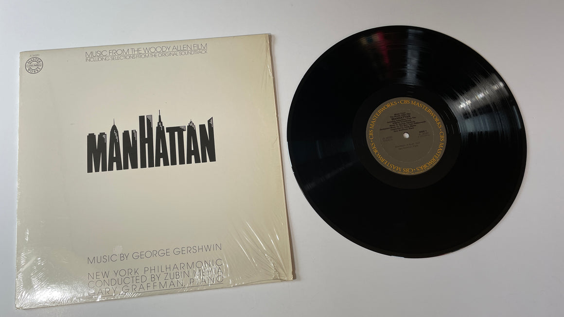 George Gershwin - New York Philharmonic Conducted Music From The Woody Allen Film "Manhattan" Used Vinyl LP VG+\VG+