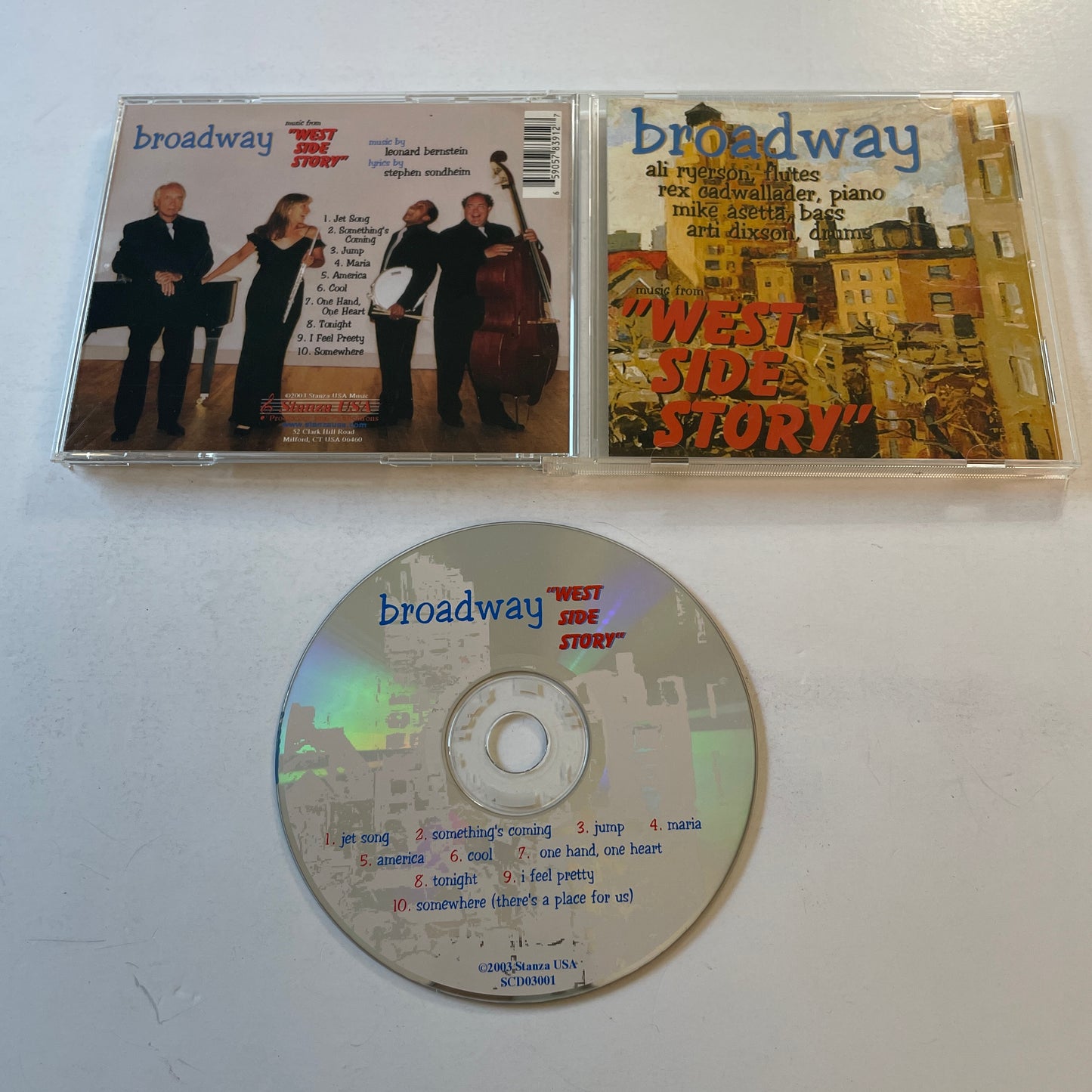 Broadway Music From "West Side Story" Used CD VG+\VG