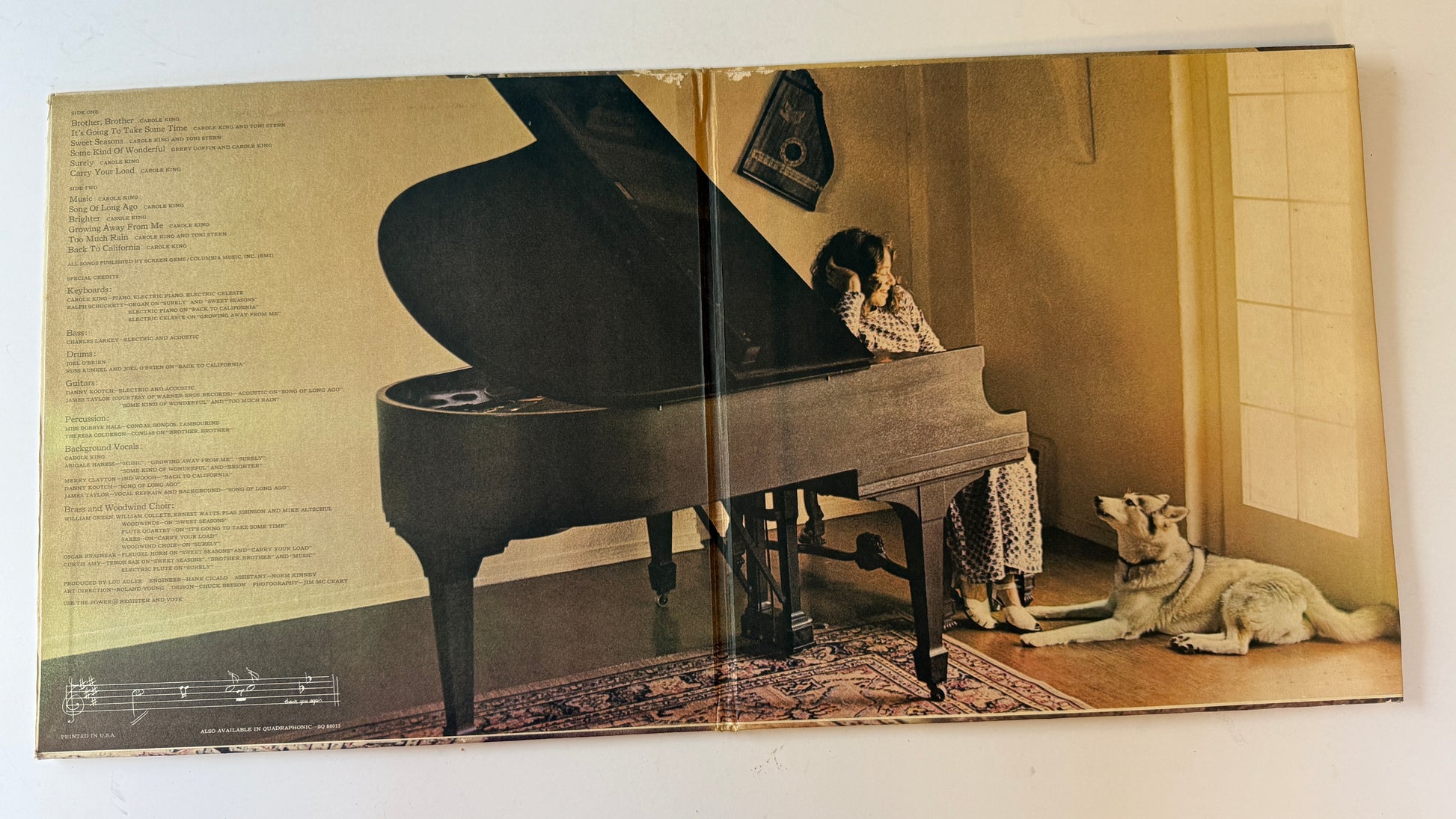 Carole King Music Used Vinyl LP VG\VG