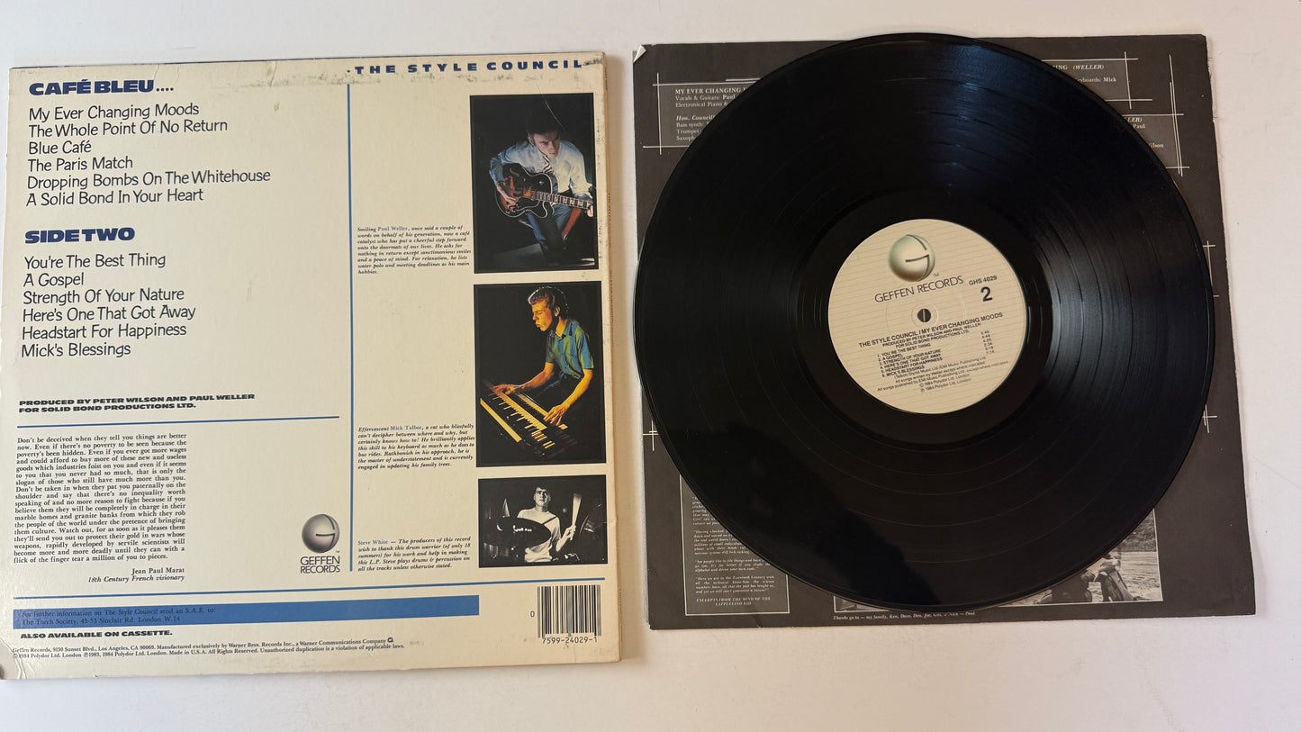 The Style Council My Ever Changing Moods Used Vinyl LP VG+\VG