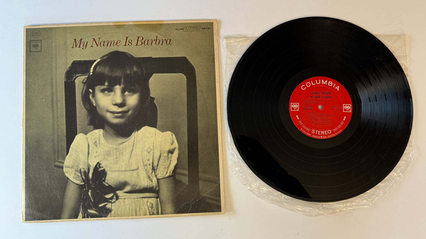 Barbra Streisand My Name Is Barbra Used Vinyl LP VG\VG